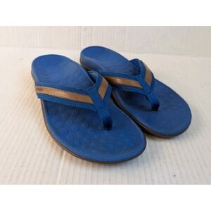 Orthaheel Sandals Women's Sz 9? Blue VIONIC Comfort Flip Flops Thong